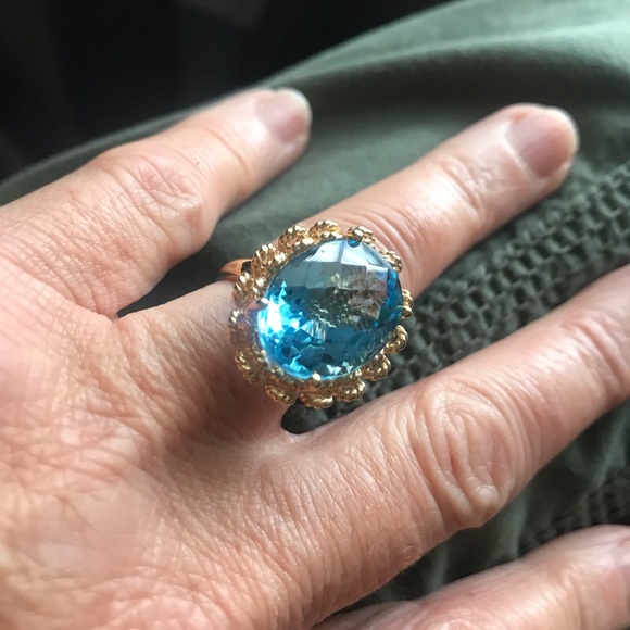 NWOT Swiss Blue Topaz - Picture 2 of 8